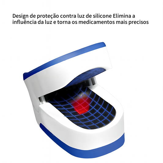 Oxímetro Digital de Dedo Medidor De Saturação De Oxigênio