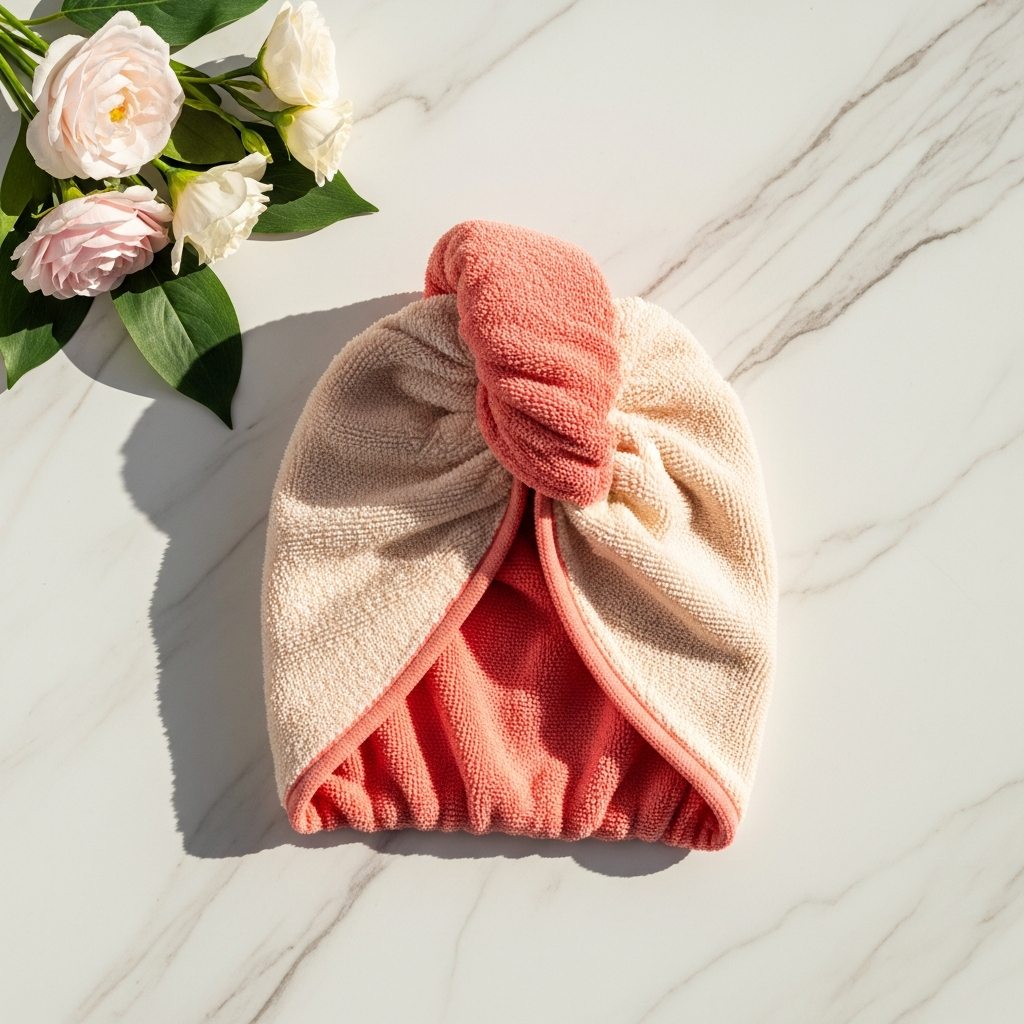 Microfiber Hair Turban Wrap