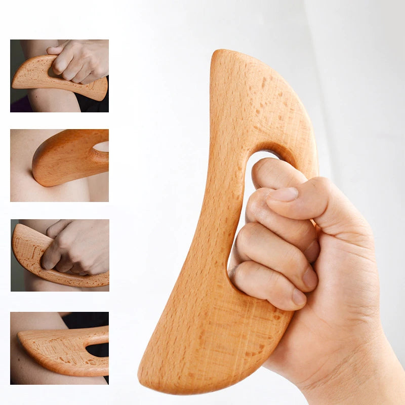 Wooden Gua Sha Tool Scraping Board Massage Tool Slimming Guasha Massage Board Gua Sha Scraper Body Massage Tool