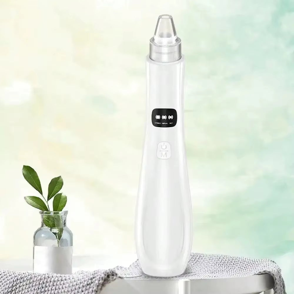 3-Suction Mode Facial Cleansing Device - Vacuum Pore Cleaner for Blackhead & Dead Skin Removal