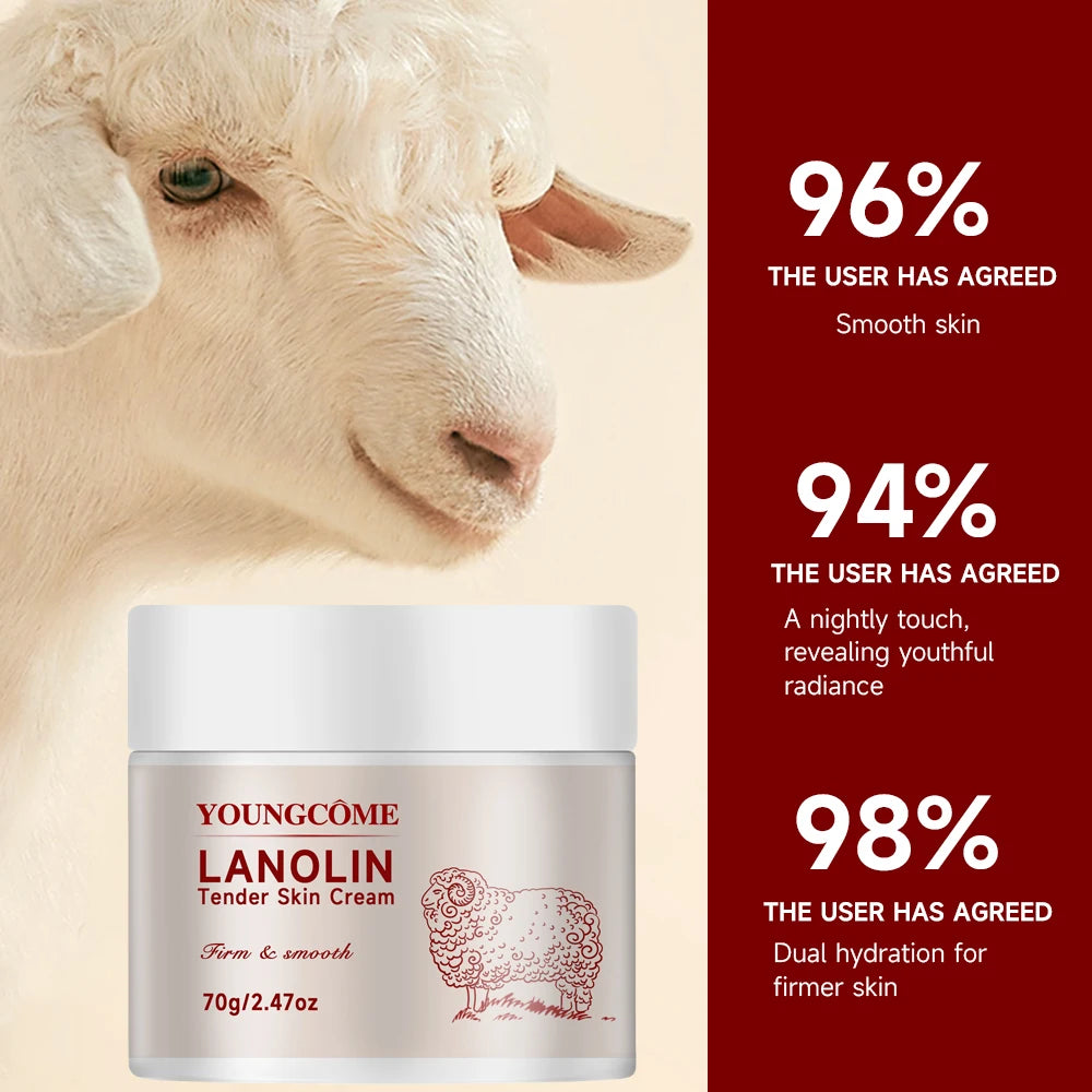 Sheep Oil Retinol Anti-Aging Cream Lifting Firming Night & Day Cream,Deep Moisturizing, Brightening,Whitening for Youthful Glow