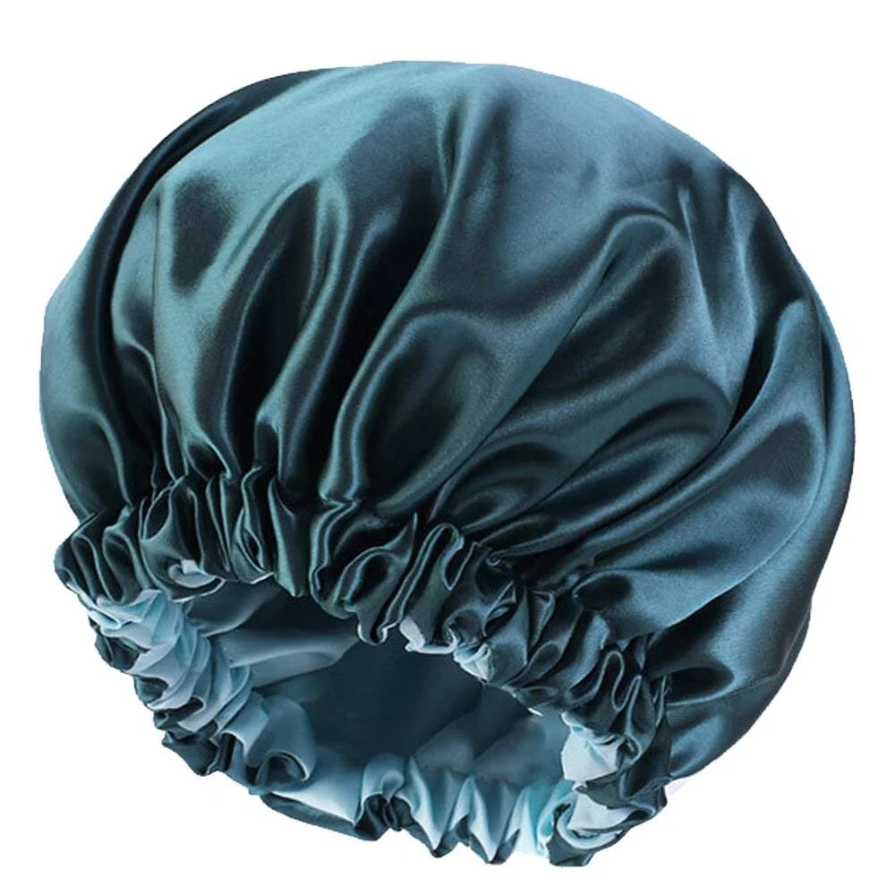 Satin Bonnet Silk Bonnet Hair Bonnet Sleeping Slouchy Beanie Hat Satin Sleep Cap Nightcap Bonnets for Women'S Natural Curly Hair