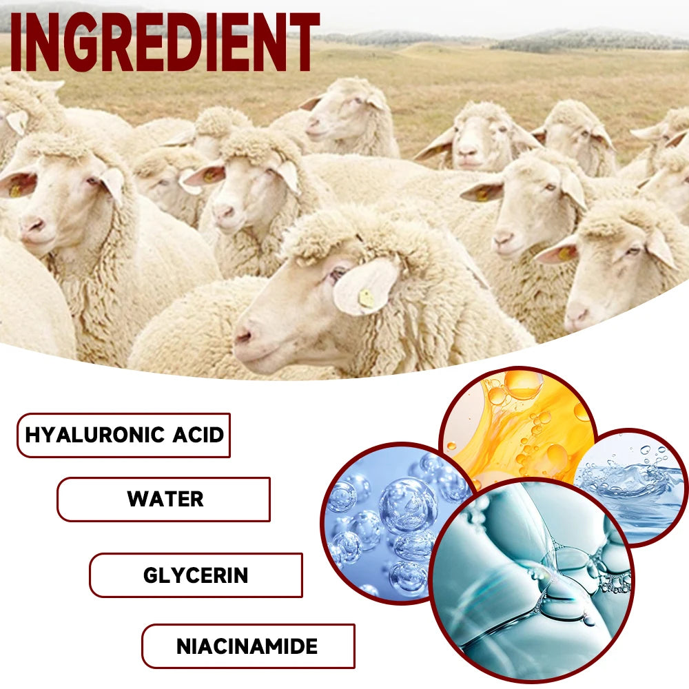 Sheep Oil Retinol Anti-Aging Cream Lifting Firming Night & Day Cream,Deep Moisturizing, Brightening,Whitening for Youthful Glow