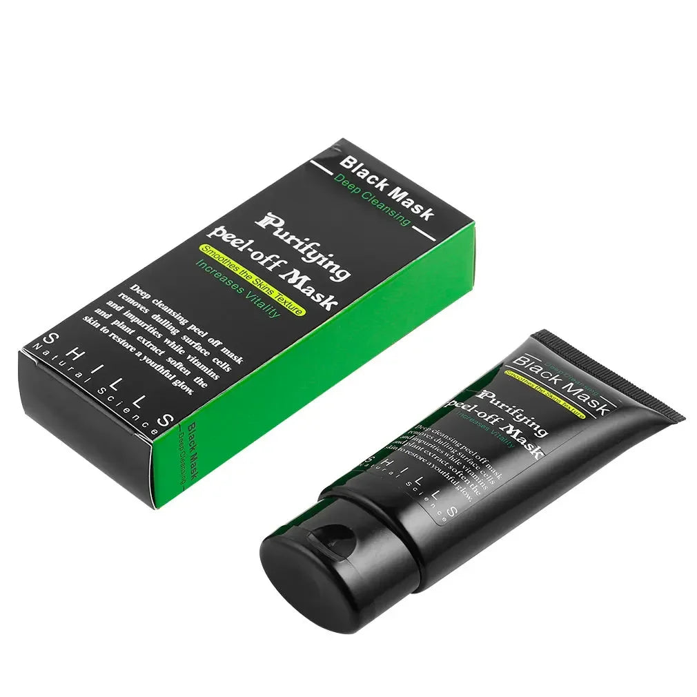 Bamboo Charcoal New Suction Face Deep Cleansing Black Mud Mask Blackhead Remover Peel-Off Mask Easy to Pull Out Blackheads