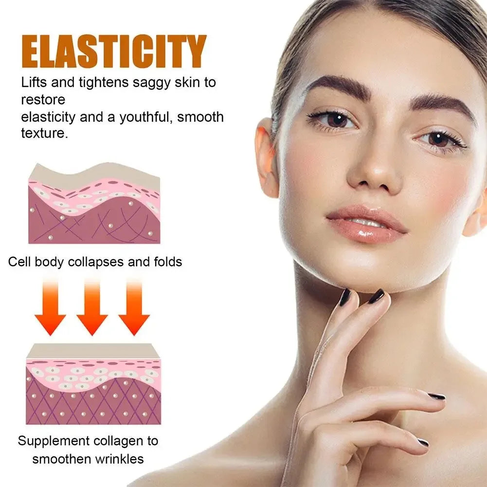 Collagen Face Serum Face Moisturizing Fade Fine Lines Brightening Facial Serum Lifting Neck Skin Care 30Ml