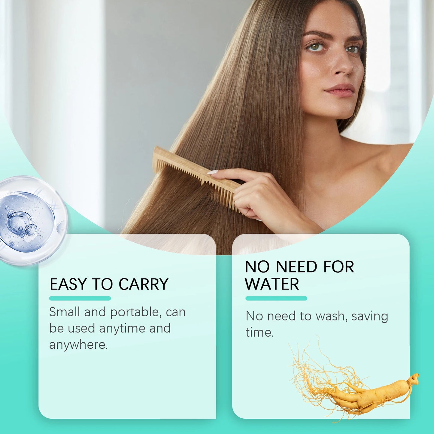 Dry Shampoo Powder for Volumizing Hair - Oil Control, Refreshing Hair Quality, No-Rinse, Matte Finish, Dry Shampoo 8.5G