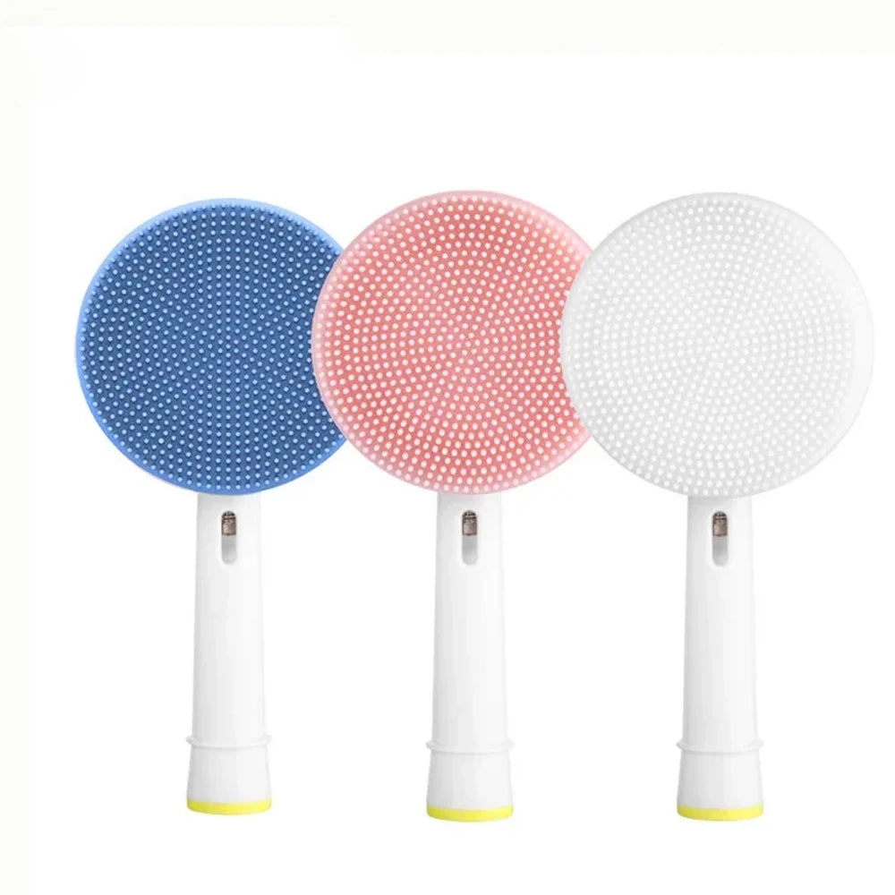 New Electric Facial Cleansing Brush Toothbrush Head Replacement Brush Heads Ultrasound Cleansing Head Face Skin Care for Oral-B