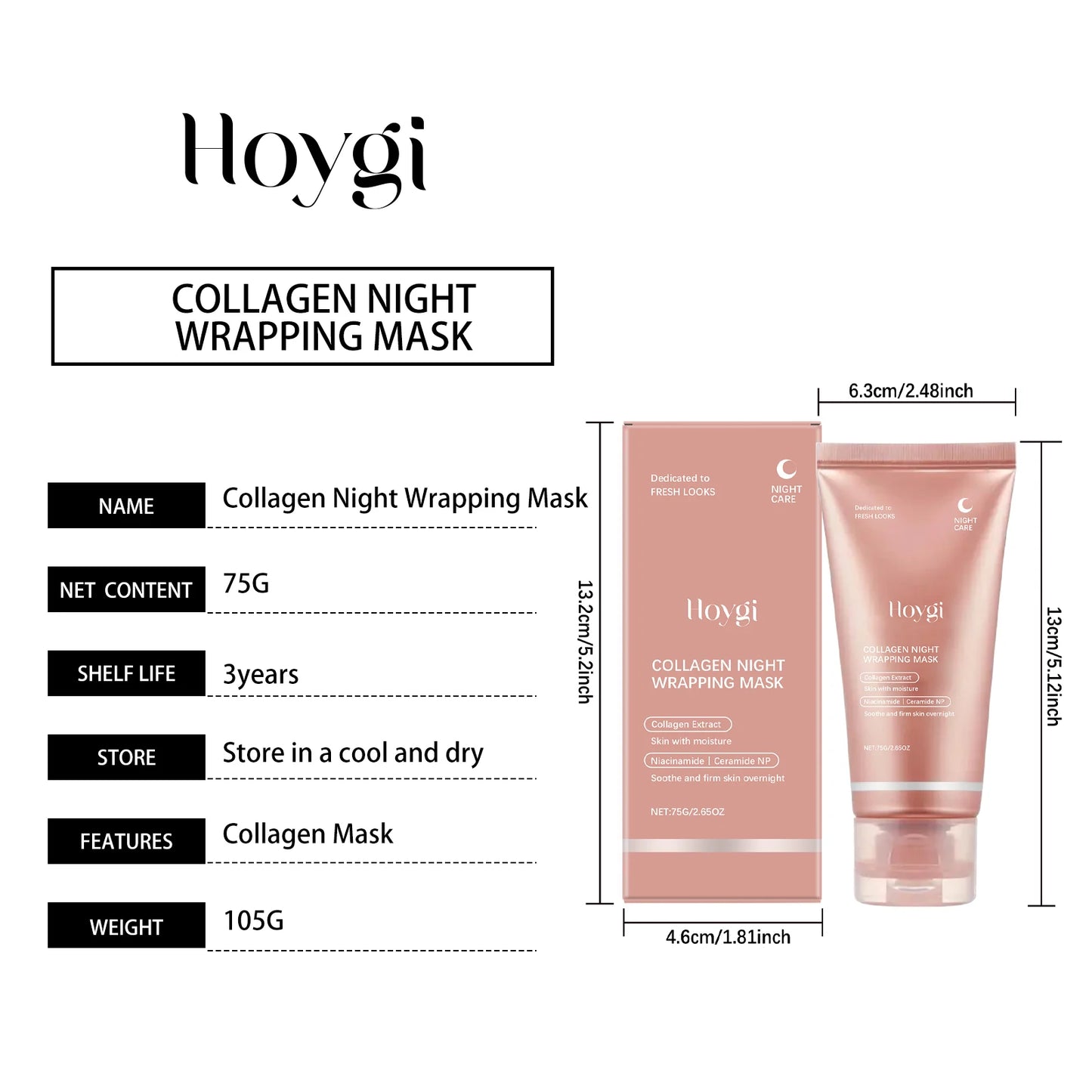 Bio Collagen Face Mask Lift Firm Skin anti Aging Fade Face Fine Line Repair Barrier Shrink Pores Hydrating Brightening Face Skin