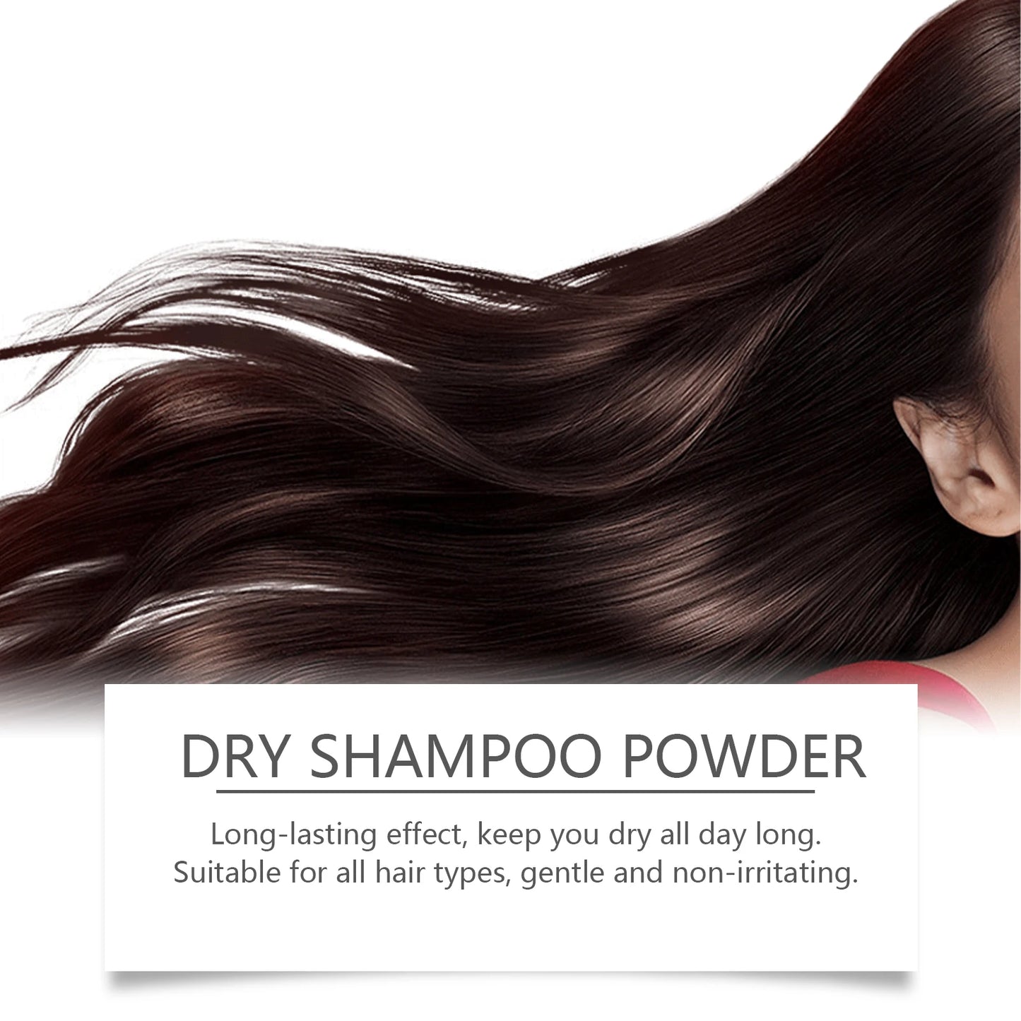 Dry Shampoo Powder for Volumizing Hair - Oil Control, Refreshing Hair Quality, No-Rinse, Matte Finish, Dry Shampoo 8.5G