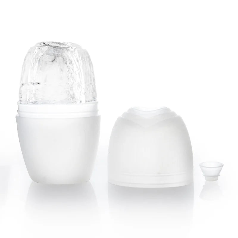 Skin Care Face Lifting Contouring Tool Silicone Ice Cube Trays Ice Globe Ice Balls Face Massager Facial Roller Reduce Acne